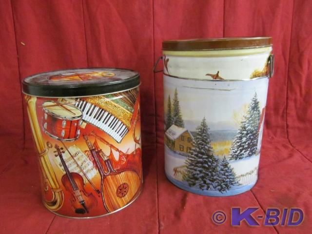3 Decorative Tins