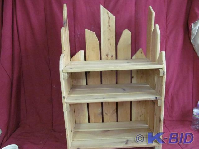 Unique Pine Shelf, 36T x 22W x 12...