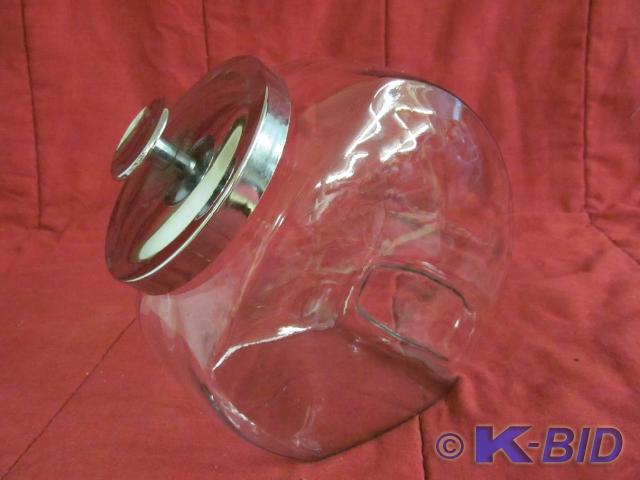 Glass Cookie Jar with Cover