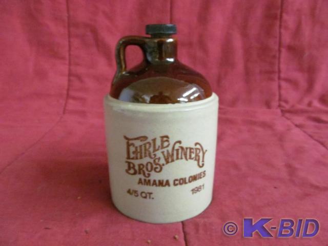 Vintage Little Brown Jug, 45 Quart...