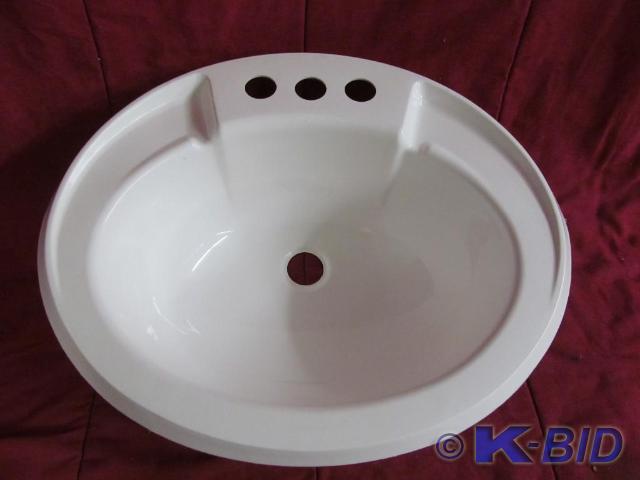 Bath Sink - 20 Across, Plastic
