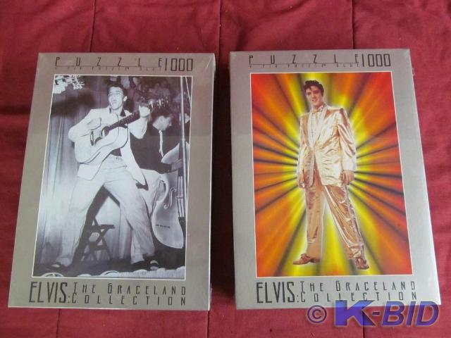 2 New in Box Elvis Puzzles - 1000 P...