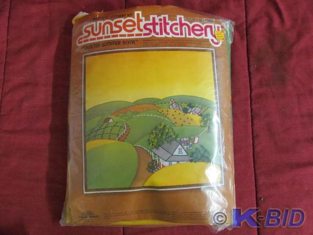 Quilted Summer Scene Cross Stitch K...