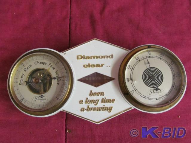 Vintage Grain Belt Weather Sign 11...