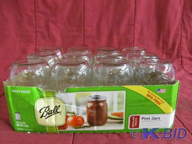 12 Ball Pint Jars