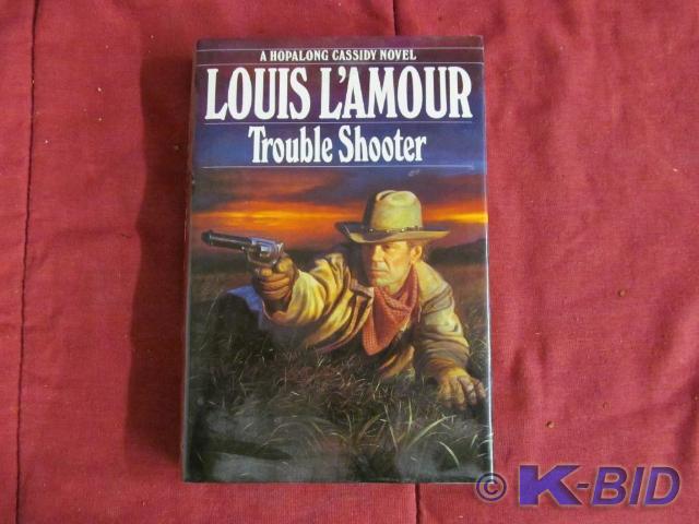 Hard Cover Louis LAmour Trouble Sh...