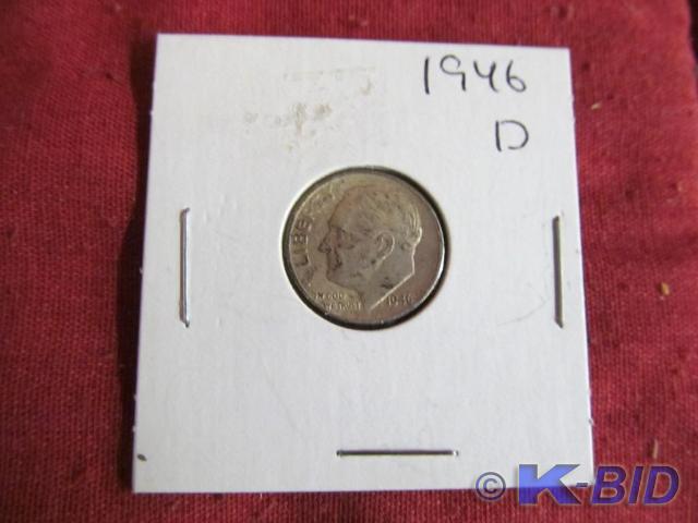 1946 D Roosevelt Dime