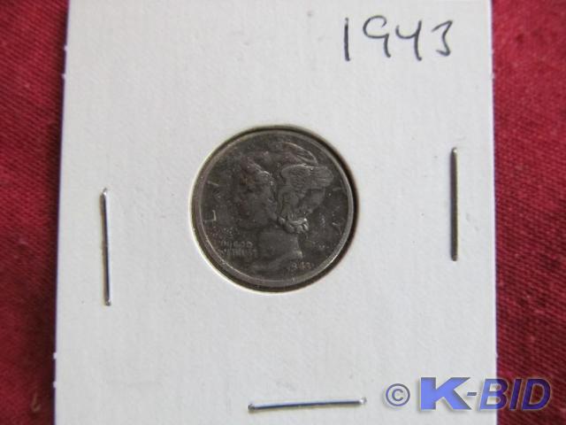 1943 Mercury Dime