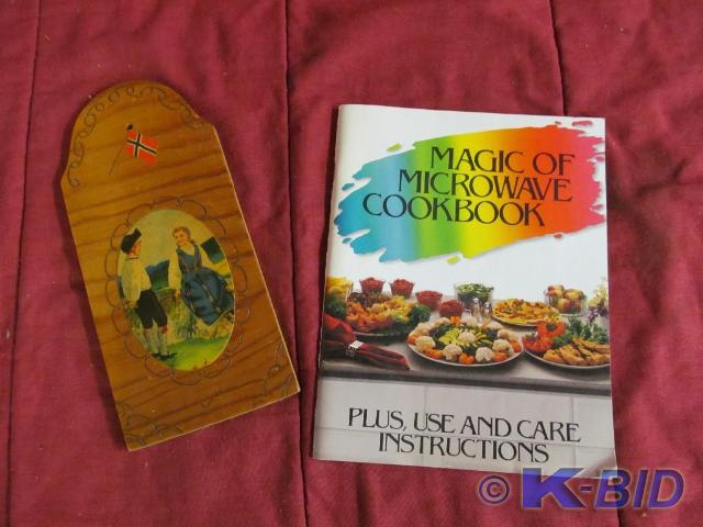 1 Swedish Wood Piece and 1 Microwav...