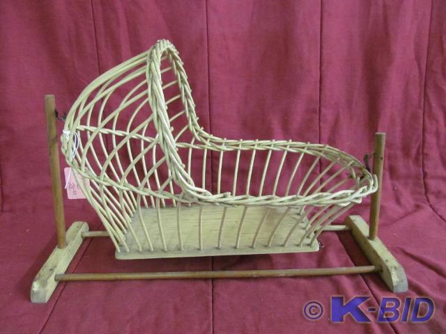 Hand Made Baby Doll Cradle 21W x 1...