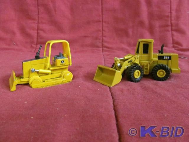 Mini John Deere Cat Loader and Mini...