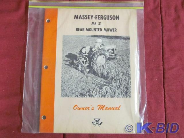 Massey-Ferguson Rear Mounted Mower ...