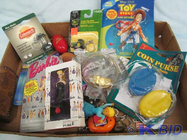 lot 101 image: Large Variety of Key Chains - Colem...
