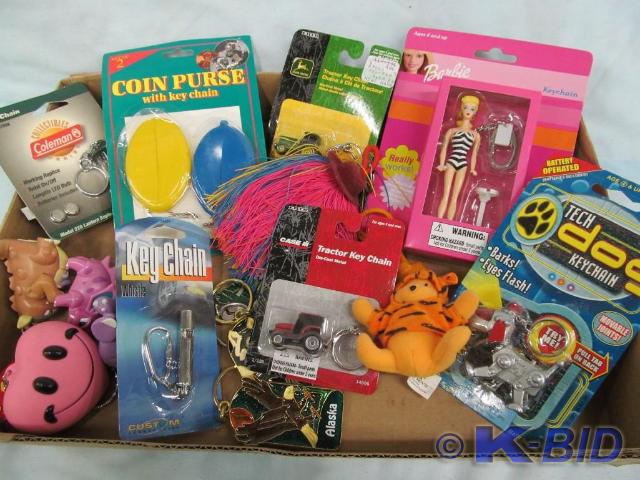 lot 102 image: Large Variety of Key Chains - Colem...