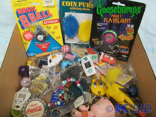 lot 104 image: Large Variety of Key Chains - Magic...