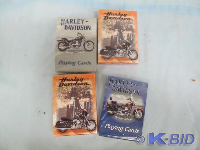 lot 12 image: 4 New in Package Harley Davidson Pl...