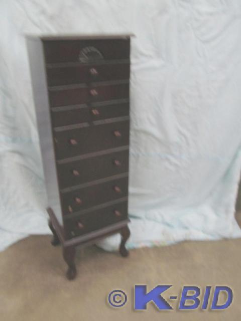 lot 135 image: Jewelry Box with Drawers and Doors,...