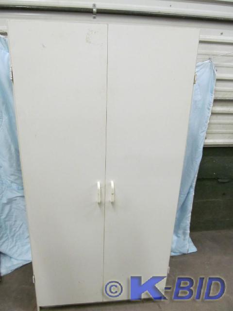 lot 140 image: Pandtry with 2 Doors and 3 Shelves&...