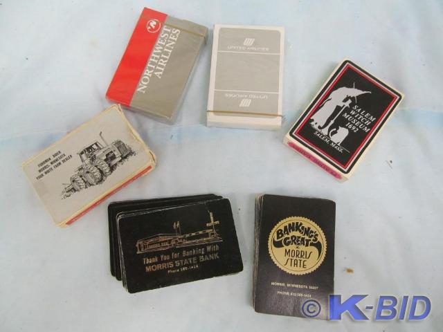 lot 16 image: Advertising Playing Cards - Fuhrman...