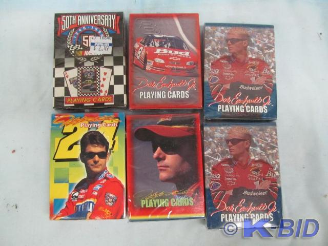 lot 17 image: Nascar&nbspPlaying Cards (6)