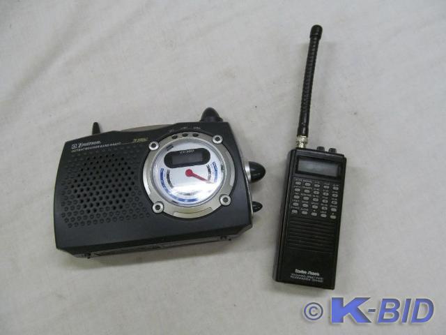 lot 170 image: Radio Shack Scanner and Emerson Wea...