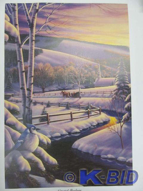 lot 175 image: Crystal Shadows Print by Trevor Eck...