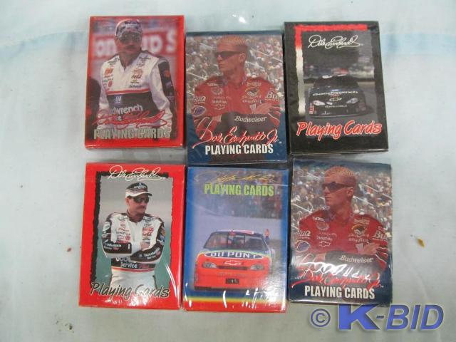 lot 18 image: Nascar Playing Cards (6)