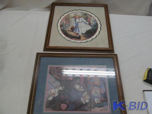 lot 187 image: 2 Home Interior Pictures - Mary Mar...