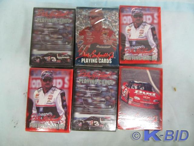 lot 19 image: Nascar Playing Cards (6)