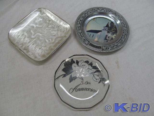 lot 202 image: 3 Plates - 50th Anniversary, Grono ...
