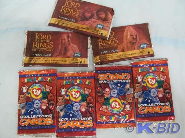 lot 22 image: Ty Beanie Babies Collectors Cards ...
