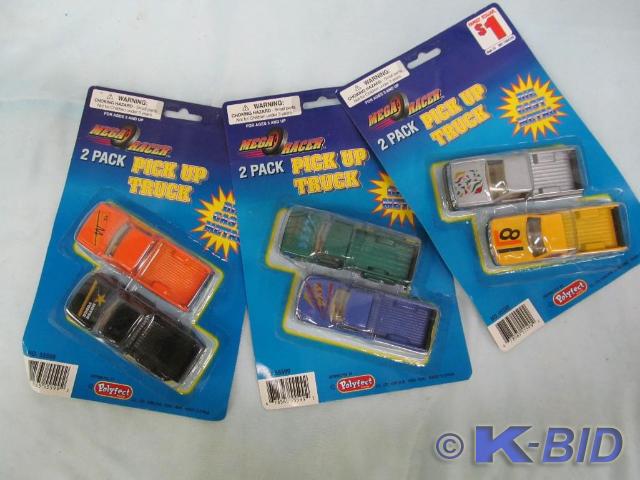 lot 3 image: (3) New in Package Die Cast Metal T...