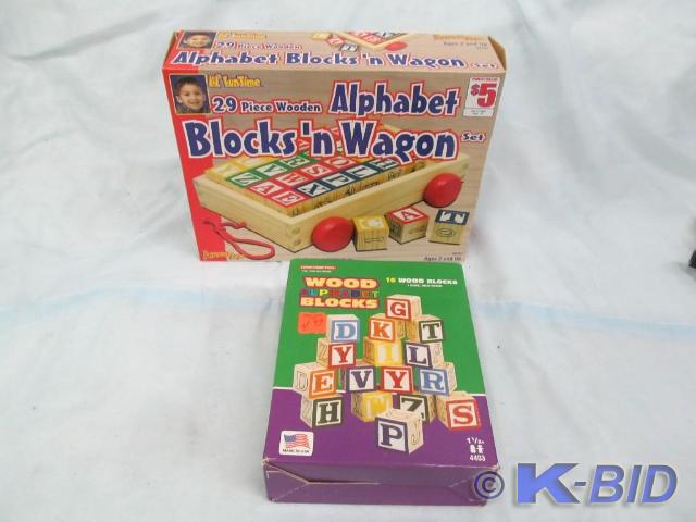 lot 5 image: New in Package Blocksn&nbspWagon ...