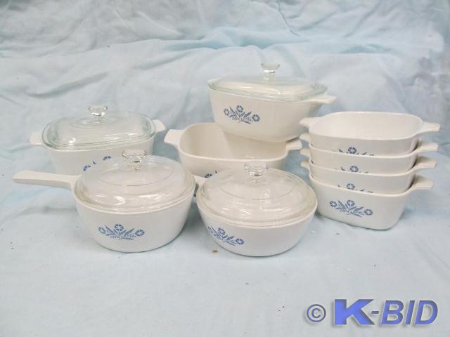 lot 50 image: Corning Ware Cookware Set