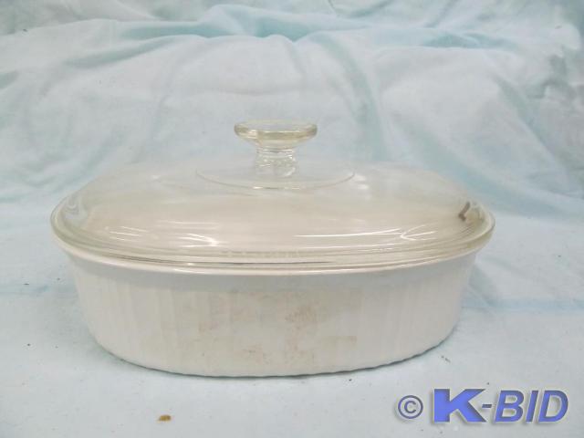 lot 51 image: Corning Ware 2 12 Quart Casserole ...