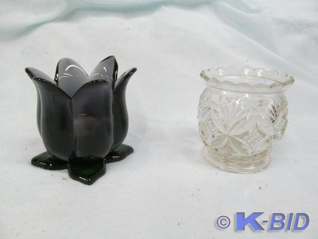 lot 80 image: 2 Candle Holders