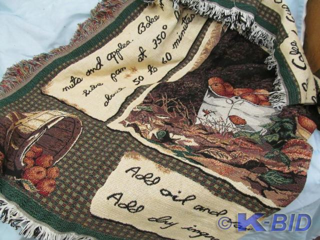 lot 85 image: New Couch Throw - Bob Timberlake Co...