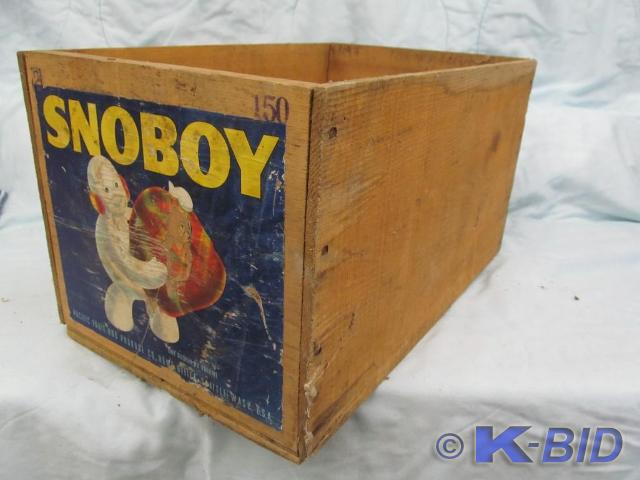 lot 98 image: Snoboy Fruit Crate 12 x 19 x 11T