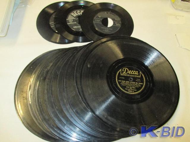 20 - 33s records 3 - 45s records