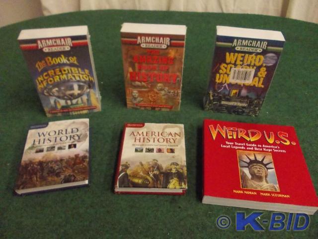 lot 63 image: 3-NEW Armchair Reader Books, Other ...