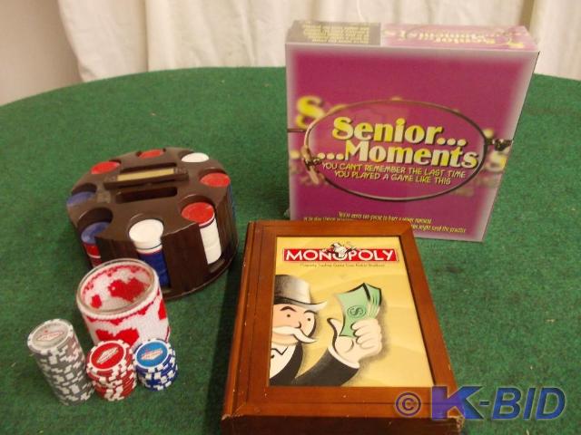 lot 65 image: NEW-Senior Moments Game, Monopoly G...