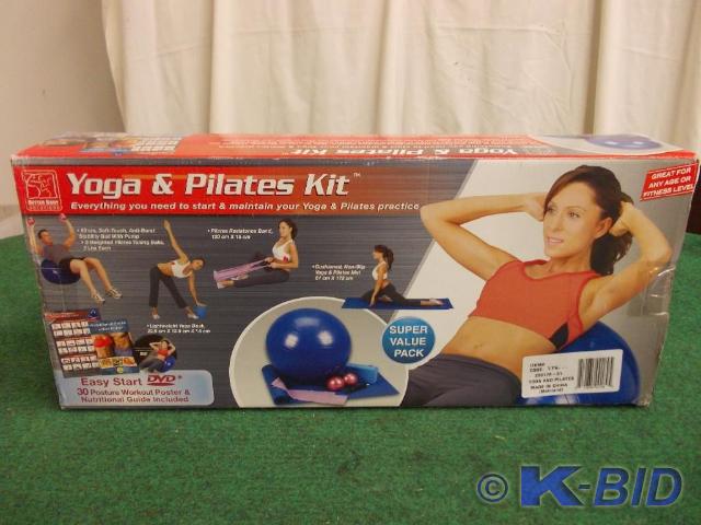 lot 67 image: New In Box Yoga & Pilates Kit