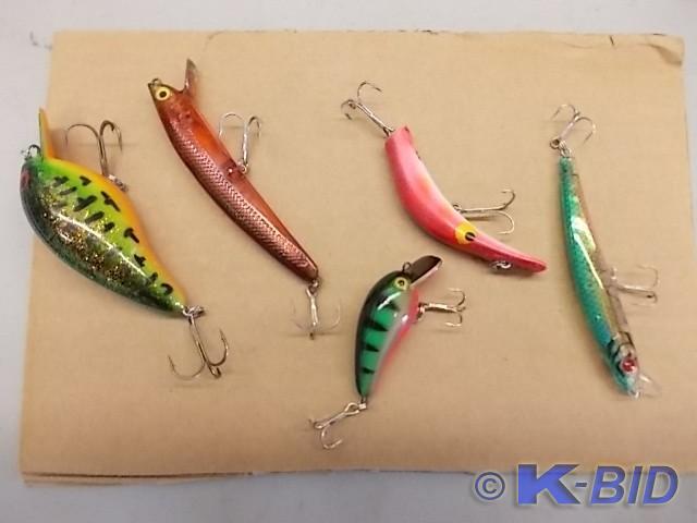 5-Assorted Fishing Lures