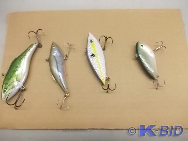 4-Assorted Fishing Lures