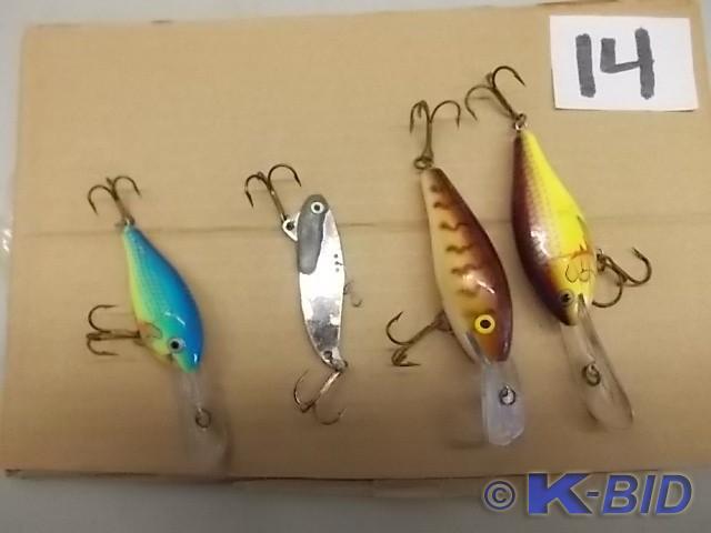4-Assorted Fishing Lures