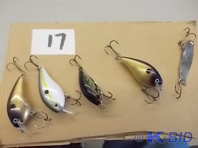 5-Assorted Fishing Lures