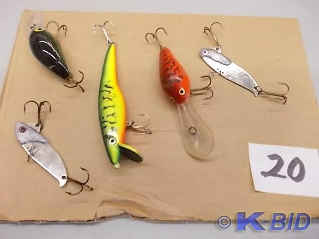 5-Assorted Fishing Lures