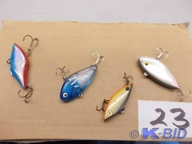 4-Assorted Fishing Lures