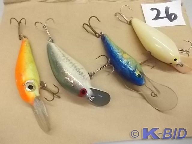 4-Assorted Fishing Lures