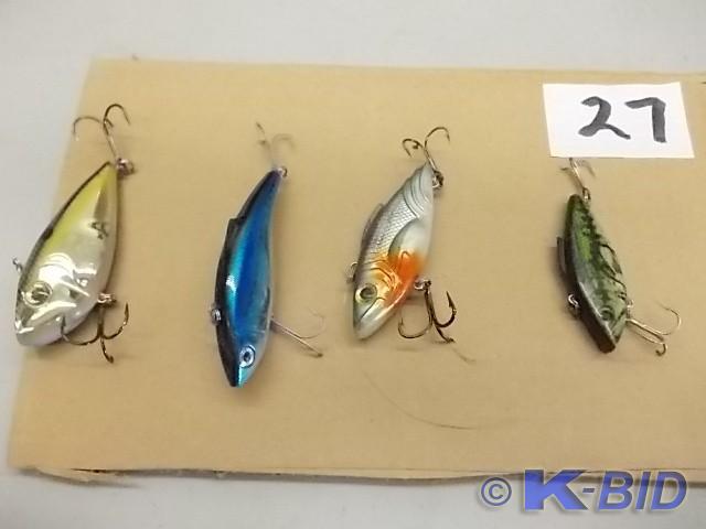 4-Assorted Fishing Lures